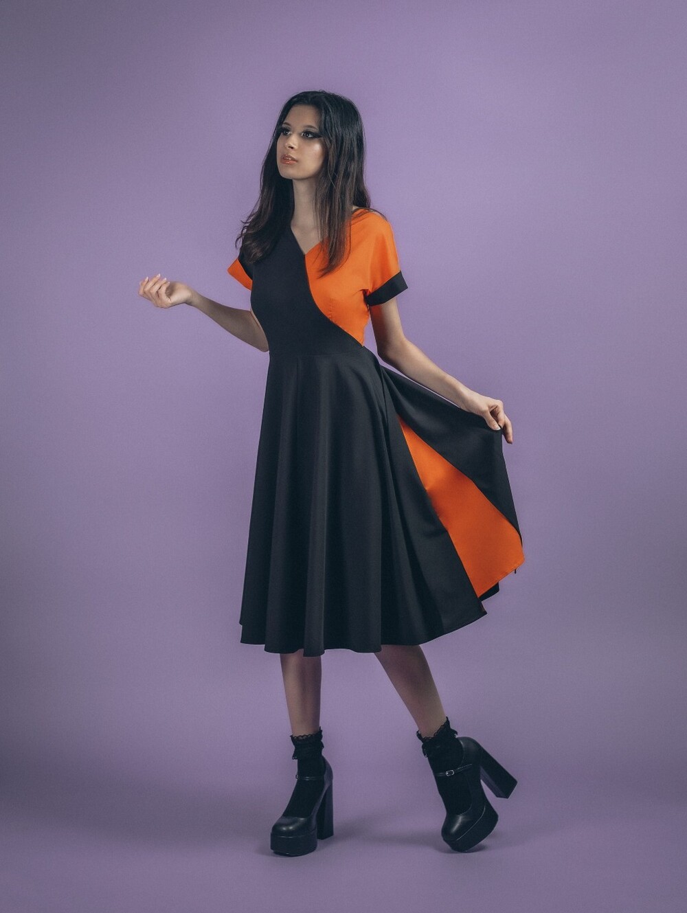 Lively Ghosts The Great Pumpkin Dress - Picture 4 of 12